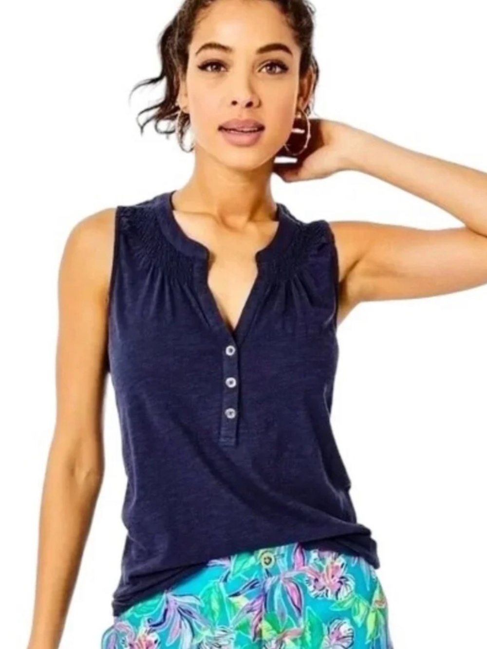 NWT Lilly Pulitzer Essie Navy XXL